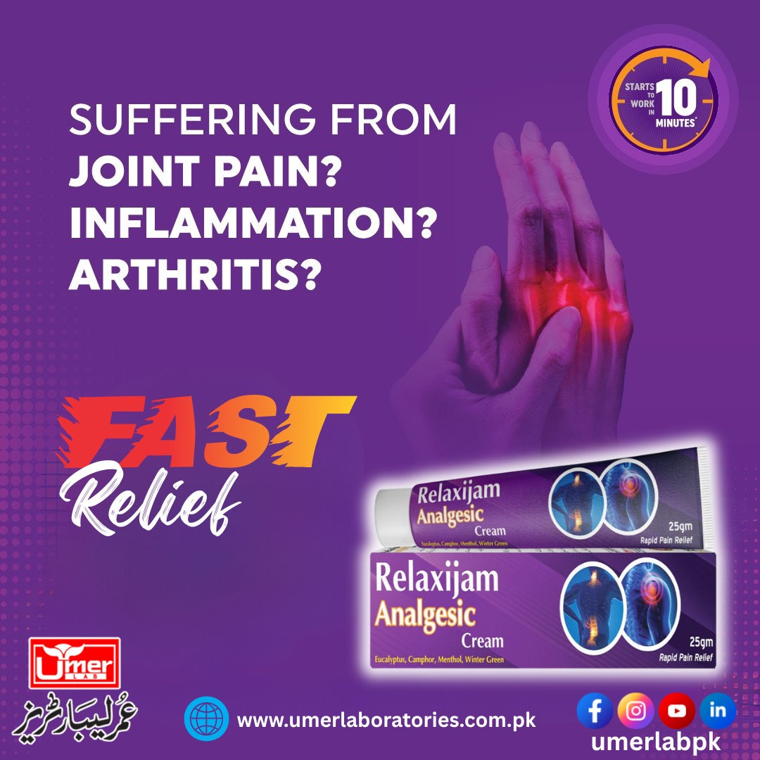 Relaxijam Analgesic Cream
