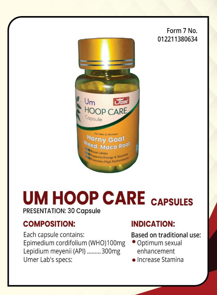 UM HOOP CARE – 30 Capsules