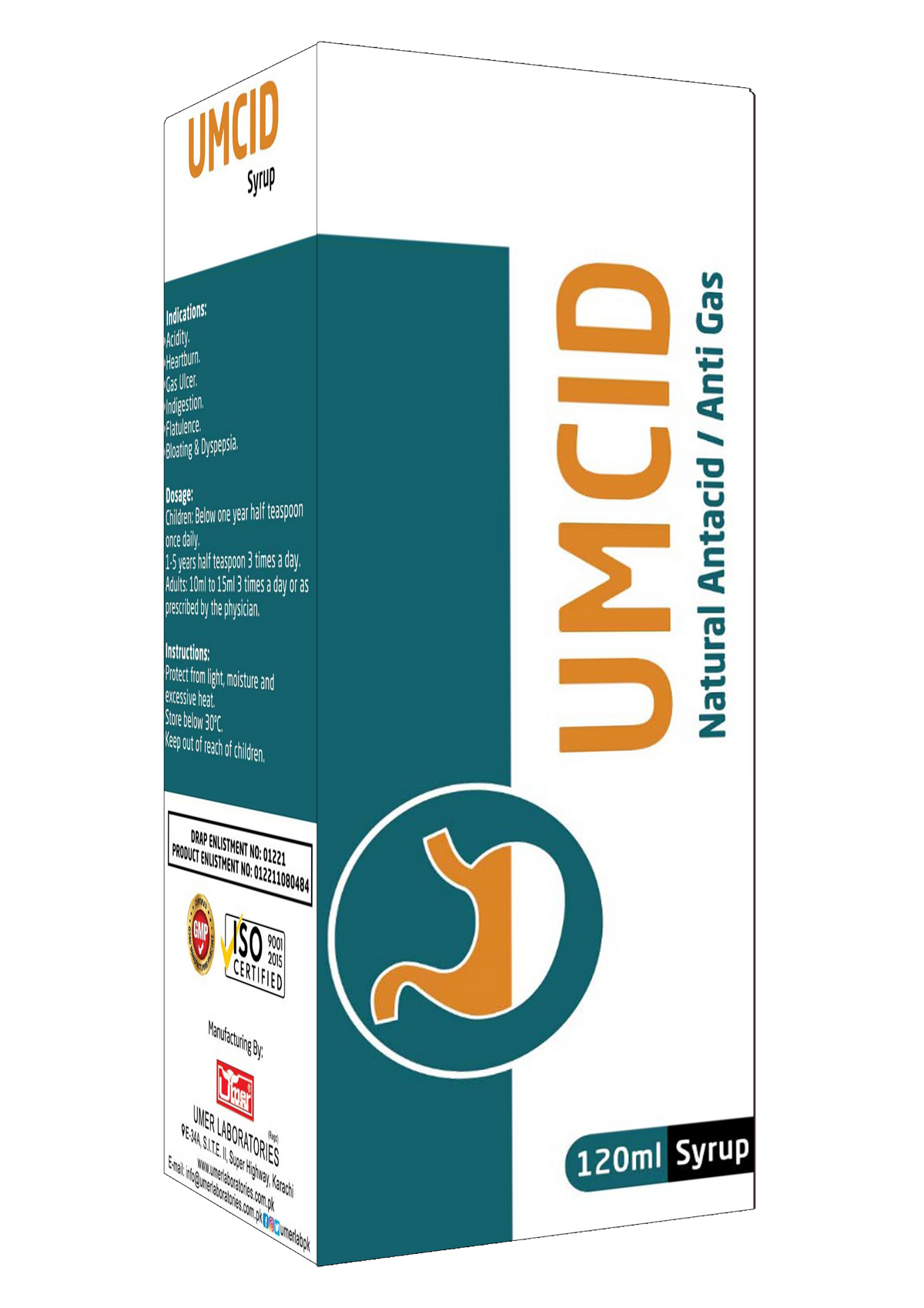 Uc Rid Syrup UMCID Syrup – Umer Laboratories